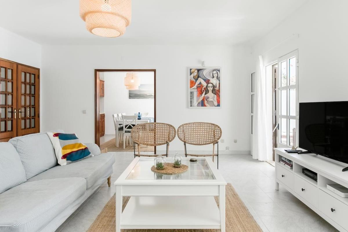 Beachfront Villa With Private Pool In Manta Rota Vila Nova de Cacela Exteriör bild
