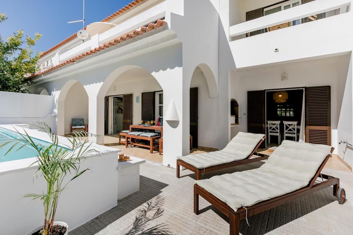Beachfront Villa With Private Pool In Manta Rota Vila Nova de Cacela Exteriör bild